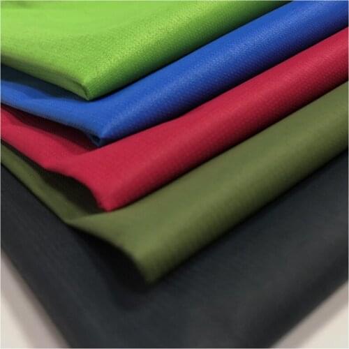 Width 59'' Waterproof PVC Small Beehive Fabric By The Yard For Submachine Jacket Case Bag Material