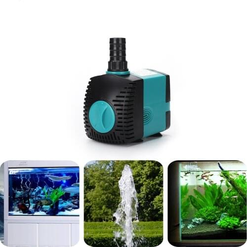 3W/6W/10W/15W/25W/35W/ Ultra-Quiet Submersible Water Fountain Pump Filter Fish Pond Aquarium Water Pump Tank Fountain