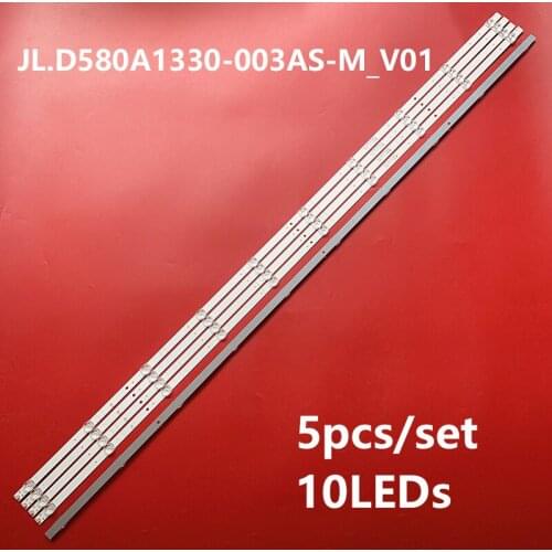 LED blaklight Strip 10 lamp for Hisense JL.D580A1330-003AS-M_V01 H58E3A HZ58A55 HD580S1U91\S1