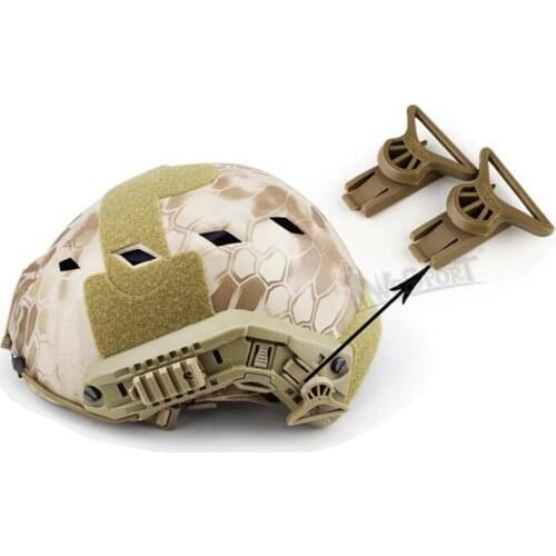 Tactical 1Pair Fast Helmet Accessoires 36mm Night Vision Goggle Swivel Clips Set Airsoft Paintball Hunting Military Gear