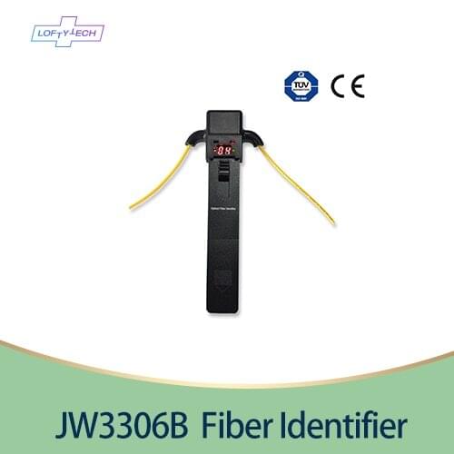 High Quality JW3306B Live Fiber Optical Identifier 10mw Visual Fault Locator Fiber Optic Identifier Metal Black Color