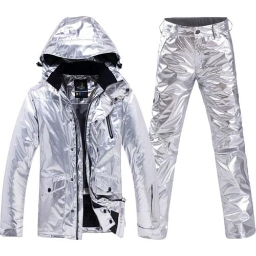 Women Ski Jacket Winter Snowboard Suit Female Outdoor Sport Warm Waterproof Windproof Breathable Ski Jacket + Snow Pant Sets