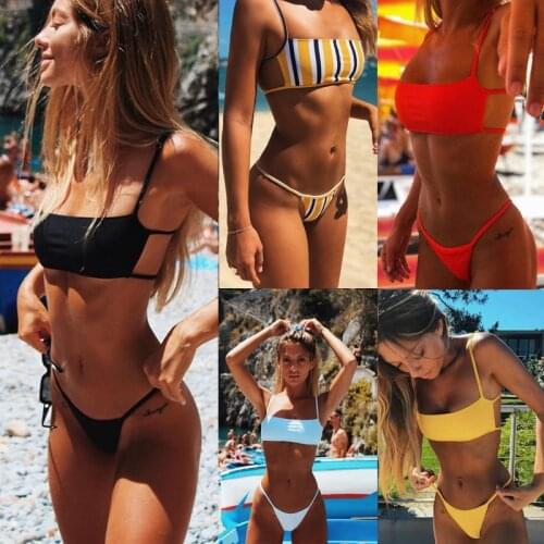 Полосатые купальники Apprille China At AliExpress