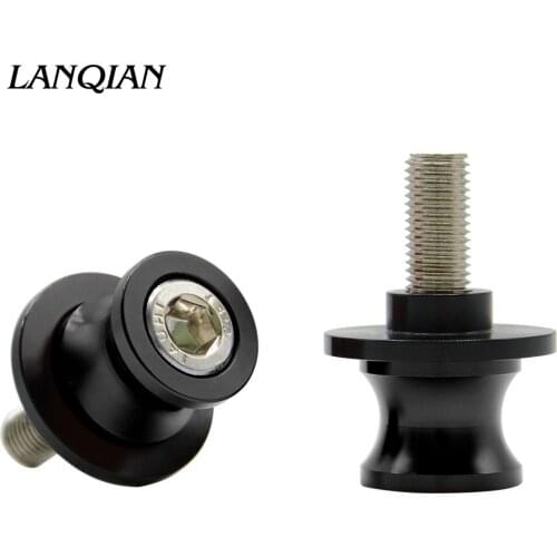 For Honda CBR CBR 1000 RR SP2 CBR250R 300R 500R 600F4i 600RR CNC Aluminum Moto Swingarm Spools Slider 8mm Swing arm Stand Screws