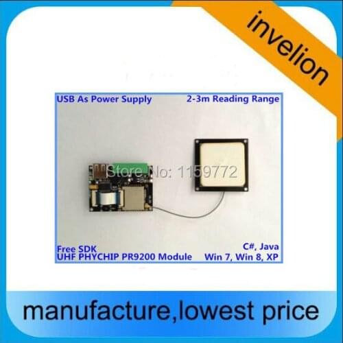 Epc gen2 iso 18000-6c usb/rs232/Wiegand interface low power passive Embedded tablet uhf rfid reader Module for handheld reader