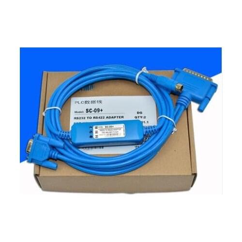 Isolated Cable SC-09 RS232 TO RS485 Adapter For Serials PLC Cable For FX0 FX0S FX1S FX0N FX1N FX2N A
