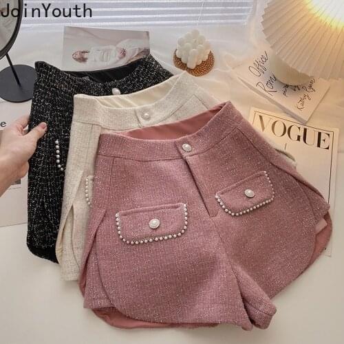 JoinYouth Women's Wool Shorts