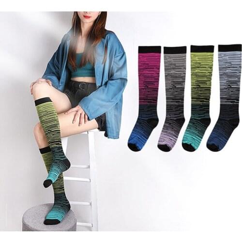 New Sports Lifting Long Tube Calf Fitness Compression Socks Lisong Running Outdoor Socks Outdoor Pressure Stockings