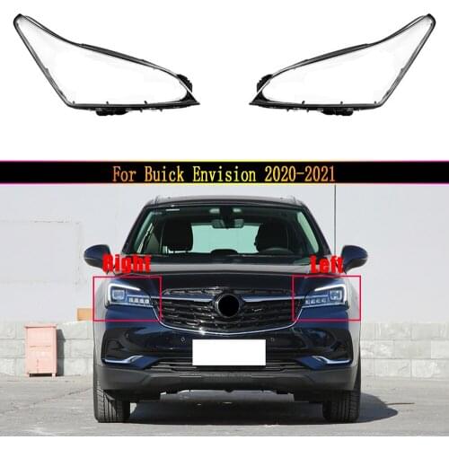 Car Headlight Lens for Buick Envision 2020 2021 Headlamp Cover Car Replacement Front Auto Shell Cover
