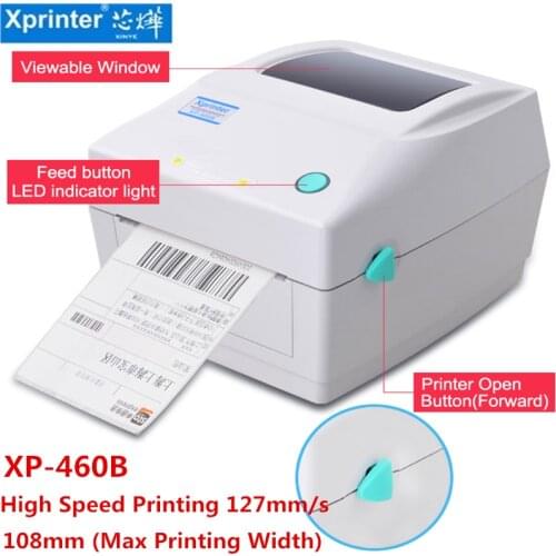 XP-460 Wholesale Thermal shipping address printer Thermal barcode printer Thermal label printer for EXPRESS
