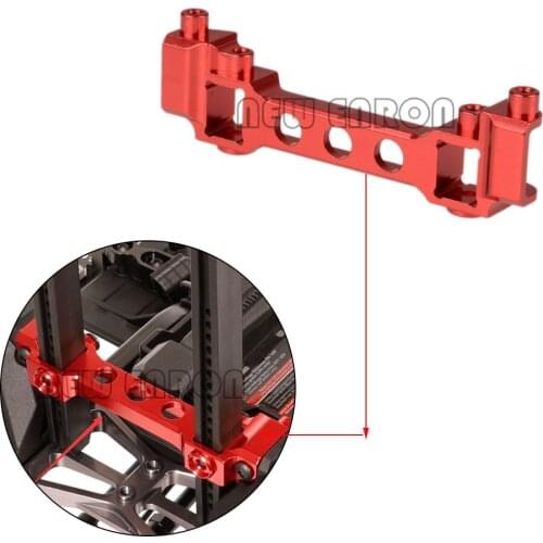 RC Car #8215 1Pc Aluminum Rear Bumper Body Post Mount Metal FOR RC Crawler Car 1/10 Traxxas TRX-4 TRX4 T4 TRX-6 TRX6 T6 1:10