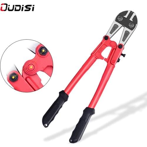 Bolt Cutter Heavy Duty Rebar Cutter Cr-V Steel Thicken Wire Cutting Pliers Cut Lock Chain
