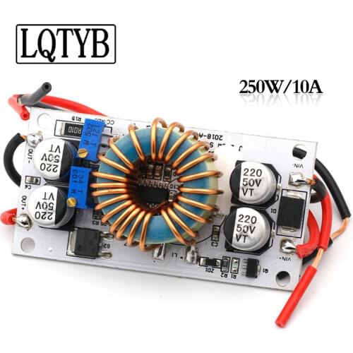 High-power boost constant voltage constant current car laptop power supply LED boost drive aluminum substrate booster board
