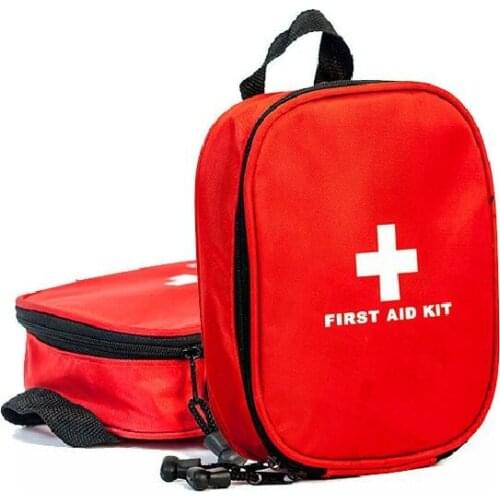 Travel Portable Storage Bag First Aid Emergency Medicine Bag Outdoor Pill Survival Organizer Emergency Kits Package 16 item 46