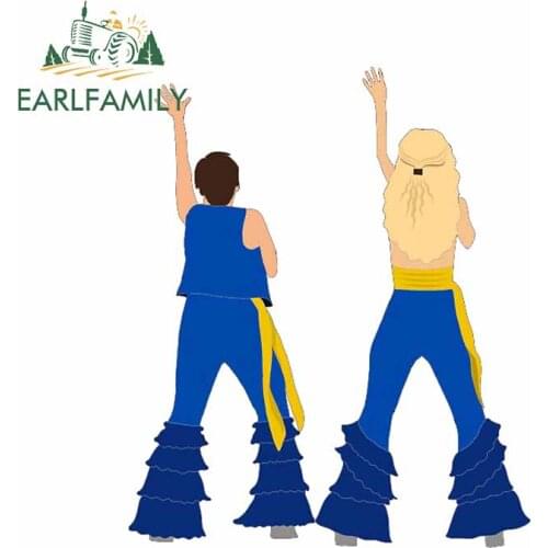 EARLFAMILY 13cm x 10.8cm For Mamma Mia Refrigerator Fine Decal DIY Car Stickers Custom Printing Waterproof Occlusion Scratch
