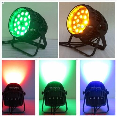E-4x-12x with fly case Zoom par led light 18x18w rgbwa+uv outdoor IP65 Motorized zoom Led Par