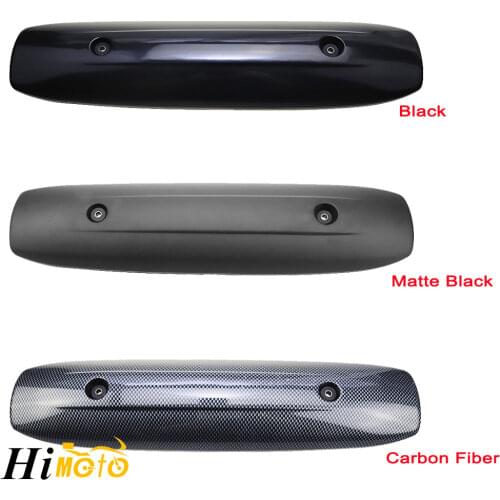 Motorcycle Muffler Exhaust Pipe Cover Cowl For 12-16 Yamaha TMAX500 TMAX530 T MAX T-MAX TMAX 500/530 2012 2013 2014 2015 2016