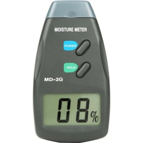 MD-2G Wood Moisture Meter LCD Digital 2 Pin Wood Hygrometer Detector Timber Moisture Humidity Tester Measuring Tools