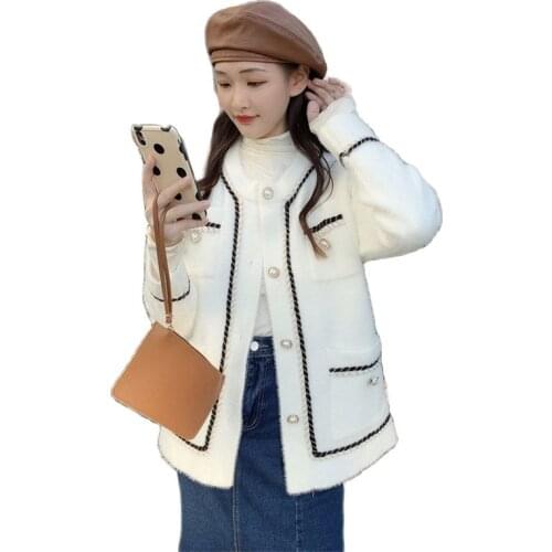 Fashion Student Jacket Womens Spring Autumn Coats 2020 New French Retro Temperament Long-Sleeved Top Girls Short Outerwear B631