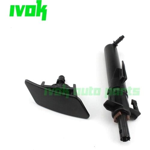 Right Headlight Cleaning Washer Nozzle Pump with cover For Peugeot 207 307 607 Citroen C4 89028244 6438P1 6438P2