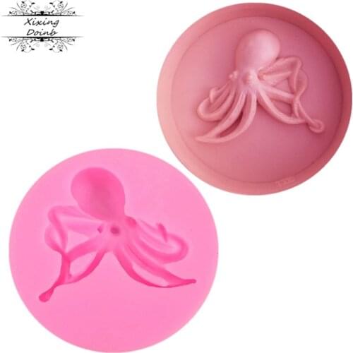 Ocean series Octopus shape silicone mold cake soft candy tool decoration DIY Kitchen Baking tool