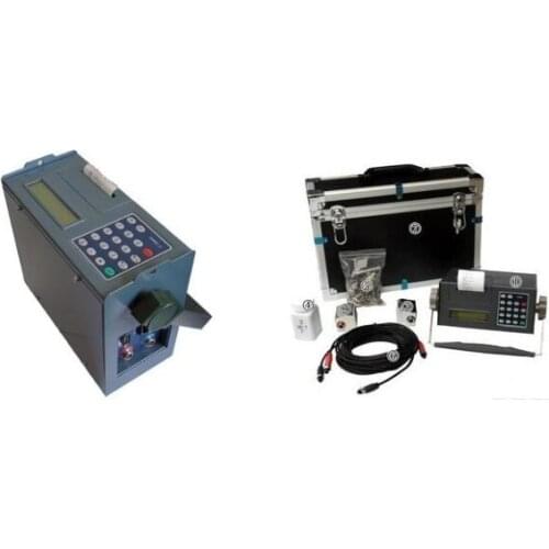 Battery operated TDS-100P portable ultrasonic flowmeter DN50-700MM clamp on flow sensor