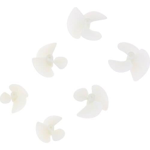 1Pair DIY 28mm 36mm 42mm Model Ship Power Boat Threeleaf Propeller for 2MM OD Motor Shaft