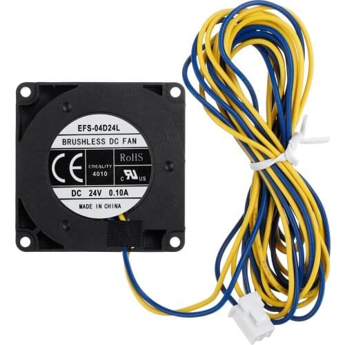Creality 3D Ender-3 4010 Blower Fan 24V 6800r/min 2.5 Terminal Cooling Fan for Ender-3pro Ender-3 V2 Ender-5 Ender-6 3D Printer