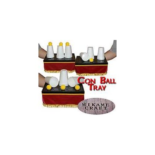 Con Ball Tray (size:14" x 9"x 6") Magic Tricks Magician Appearing/Vanising Ball Magie Close Up Illusion Gimmick Props Comedy