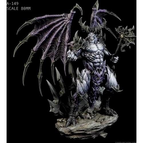 140MM Resin Figure Kits Hell Warcraft Resin Soldier self-assembled A-149