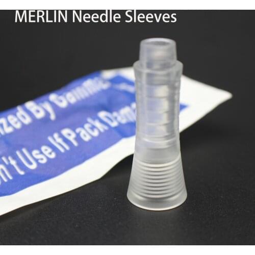 5Pcs/lot MERLIN Needle Sleeves For Permanent makeup Merlin Tattoo Machine Replacement Part Cosmetic Components