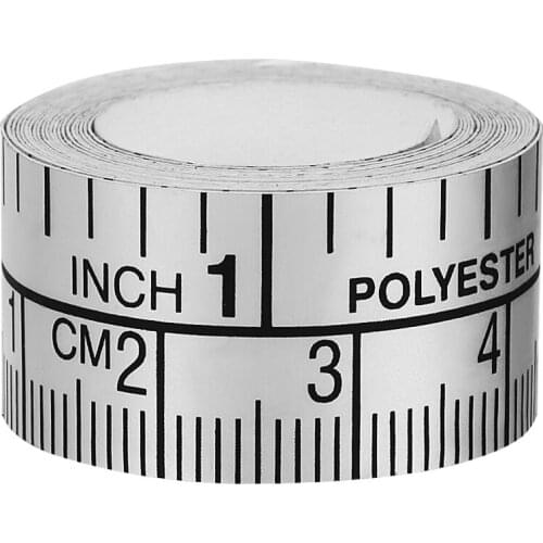 DIYWORK DIY Self Adhesive PVC Measuring Ruler Sticke Metric Tape Measure 150cm