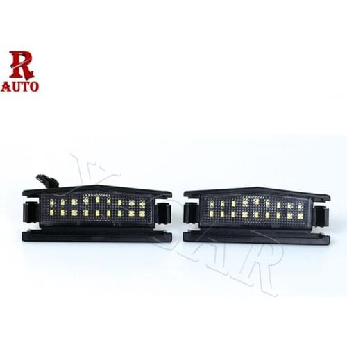 R-AUTO 2Pcs LED Number License Plate Light Lamp For Mazda 2 Mazda2 2016 Mazda Mx-5 Miata 2016 2017 2018 2019 D09H-51-270
