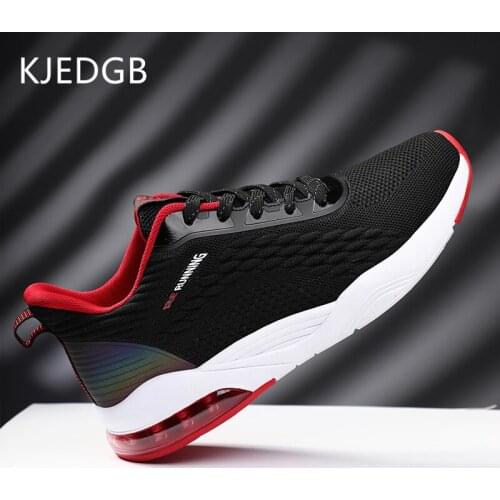 KJEDGB 2020 Sneakers Men Black Reflect Light Outdoor Training Fitness Mens Shoes Tenis Masculino Adulto