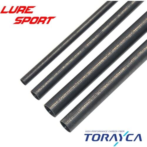 LureSport fly rod carbon blank 9 FT 12WT 4 sections 40T Toray Carbon Hi modulous Rod Building Component Repair DIY Accessory