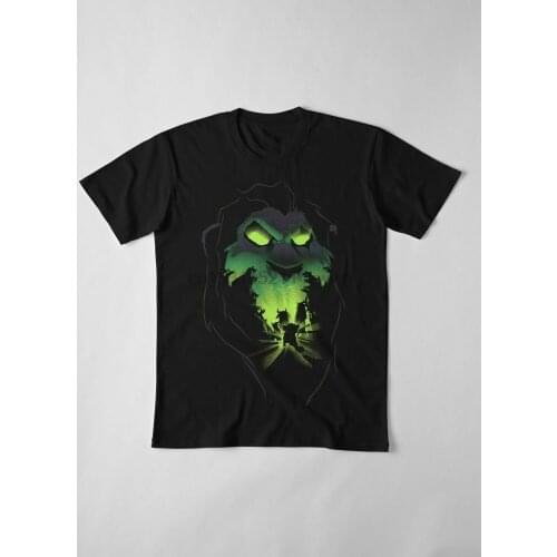 The Lion King The Little Simba Beware Of Scar Black T-Shirt