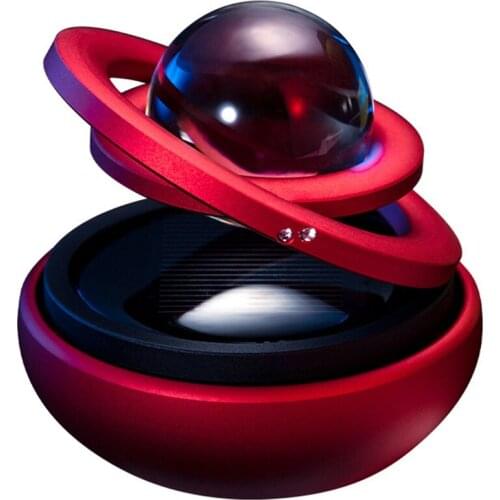 Solar Magnetic Levitation Rotating Ornaments Figurines Home Car Decoration Accessories Creative Gift Aroma Diffuser