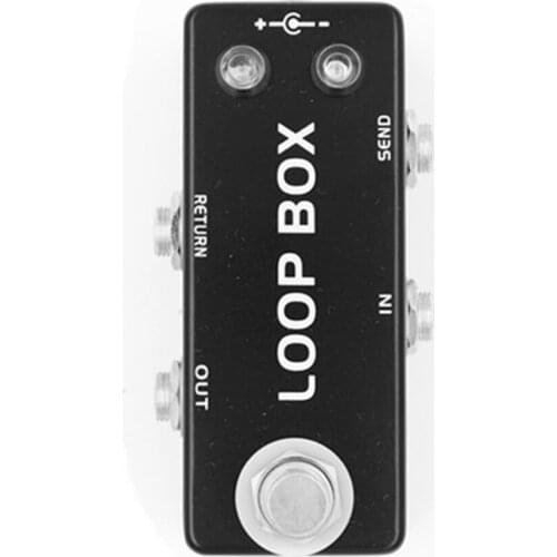 Mosky Loop BOX Guitar Effect Pedal Full Metal Shell Guitar Parts & Accessories