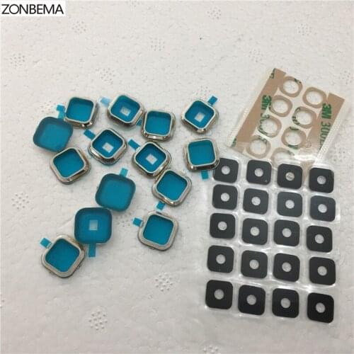ZONBEMA 20pcs/lot New Back Camera Glass Lens+Frame Housing Cover Case+Adhesive For Samsung Galaxy A5 A500 A5000 A7 A700 A7000