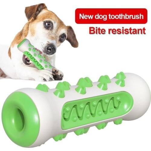 Dog Teeth Grinding Stick Gnawing Teeth Clean Bone Dog Tooth Brush Chewing Gum Pet Toy Dog Bite Resistant Molar Training Grinding
