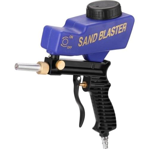 Portable Gravity Pneumatic Set Blasting Device Sandblaster Antirust Sandblasting Machine