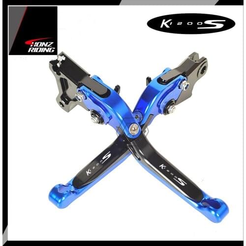 For BMW K1200S K1200 S 2004-2008 Foldable Lever Motorbike Brake Clutch Lever