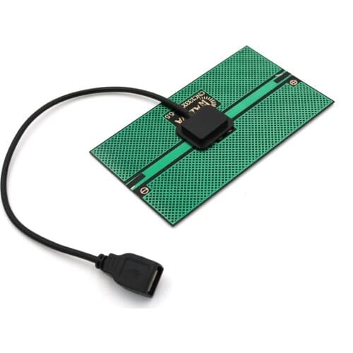 Solar Cell 5V 300mA Output USB Solar Battery Charger USB Female port 5.5V 1.65W Charge Regulators Solar Panel 3.7V 18650