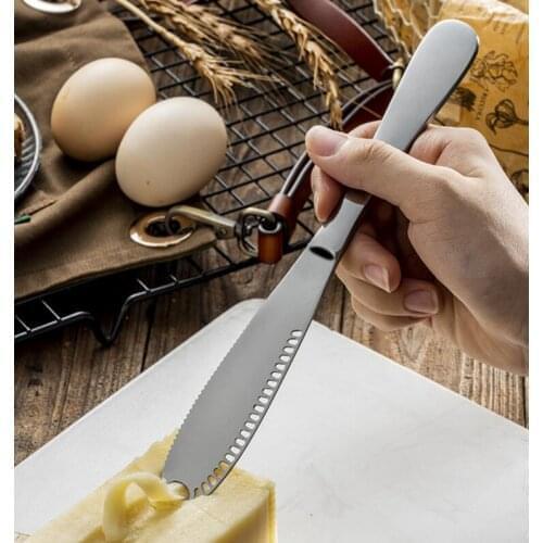 100Pc Multifunction Stainless Steel Butter Knife Cream Knife Western Bread Jam Knife Cream Cutter Utensils Cutlery Dessert Tool