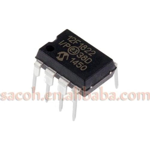 5PCS/lot New OriginaI PIC12F1822-I/P 12F1822-I/P or PIC12F1822-E/P 12F1822-E/P or PIC12F1822 SOP-8 Flash Microcontrollers