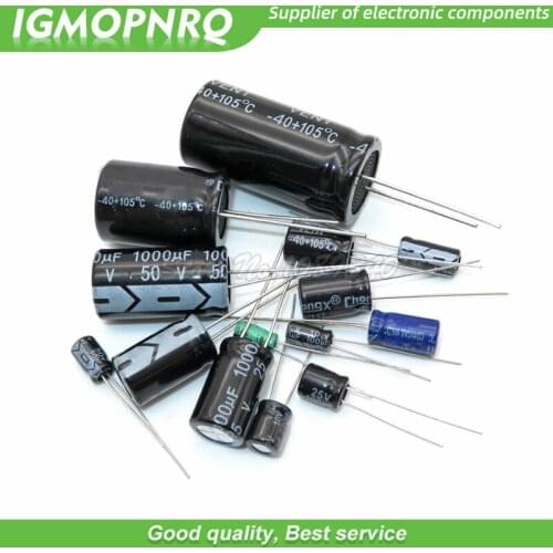 20pcs 50V 33UF Aluminum electrolytic capacitor 33uF 50V 6.3*11 Aluminum electrolytic capacitor