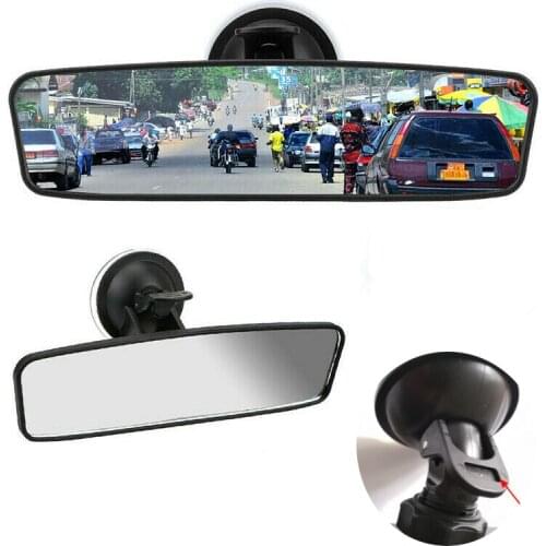 Universal Interior Rear View Mirror Suction Rearview for Car 360 Rotation-free PVC Suction Cup Auxiliary Auto Part Accessories