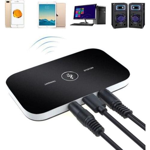 Bluetooth 5.0 Audio Receiver Transmitter 2 IN 1 RCA 3.5MM 3.5 AUX Jack USB Stereo Music Wireless Adapters For TV Car PC