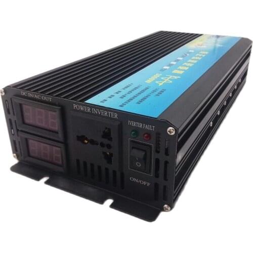 Pura Onda senoidal inversor 2500W Pure Sine Wave Inverter DC 24V to AC 110V 60HZ 5000W Peak Power