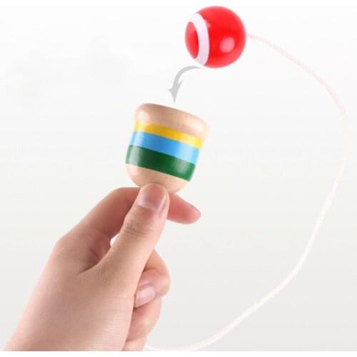 Wooden Kendama Toys Sword Juggling Ball Skills Educational Toy For Children Stress Relief Adult Outdoor Sport Coordination Game